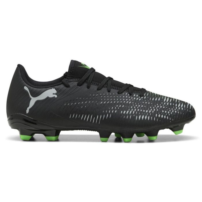 Chaussures Rugby FUTURE 8 Play FG/AG Moulés Terrain Sec Noir/Vert - Puma
