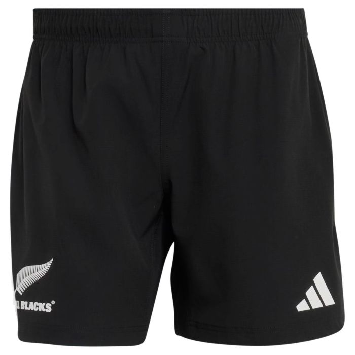Short rugby All Blacks Adidas noir domicile 2026 vue face
