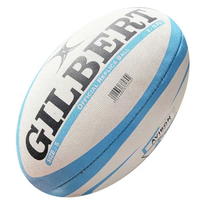 Ballon rugby replica Aviron Bayonnais Taille 5 - Gilbert 