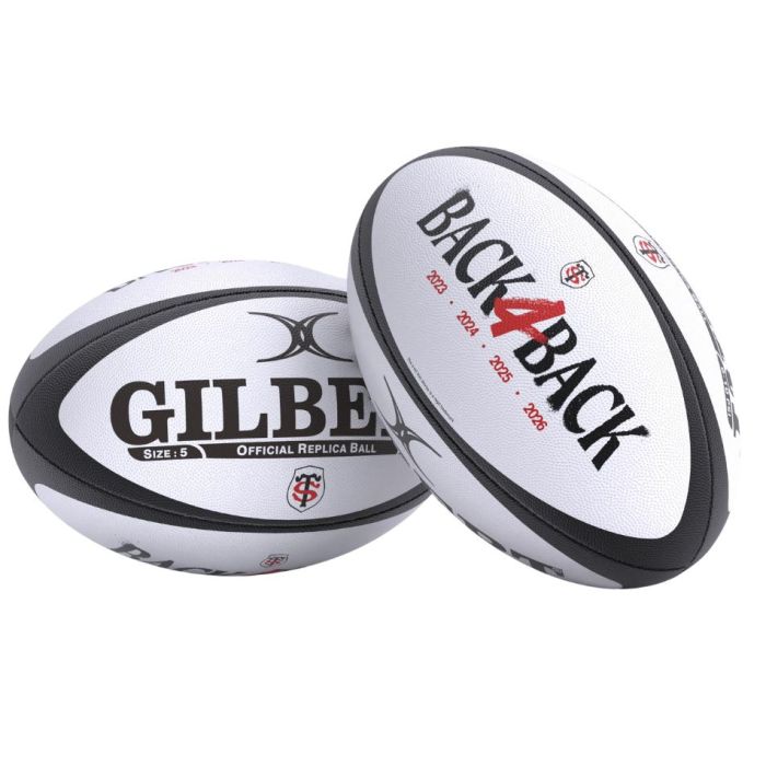 Logos Gilbert Stade Toulousain Champions ballon rugby collection France
