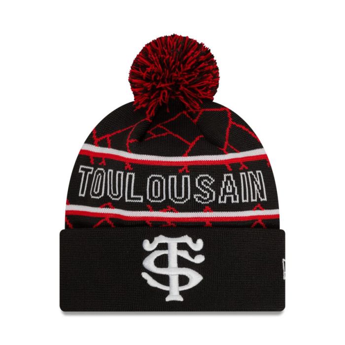 Bonnet à Pompon Sport Stade Toulousain Noir - New Era

