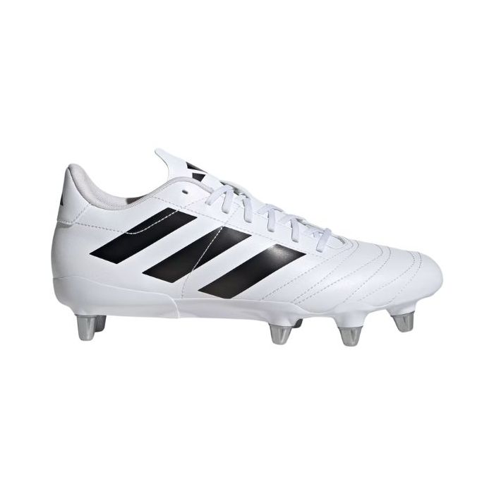 Chaussures Rugby Kakari Avants (SG) Crampons vissés Terrain Gras Cloud White/Core Black/Silver Metallic - Adidas
