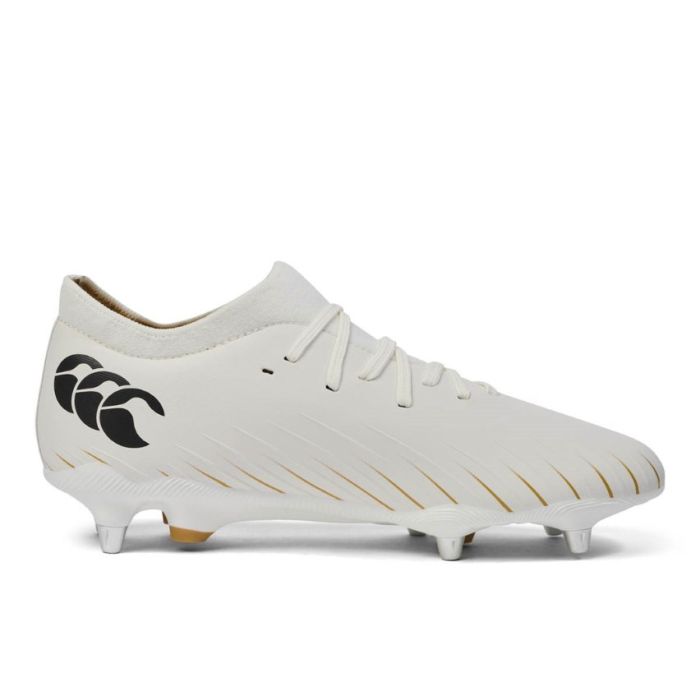 Chaussures Rugby Speed Falcon Pro SG Crampons Hybrides Blanc- Canterbury
