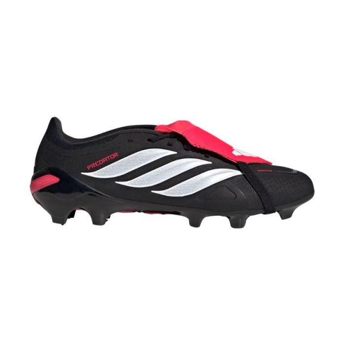 Chaussures de rugby Predator League crampons moulés noir/rouge - Adidas 