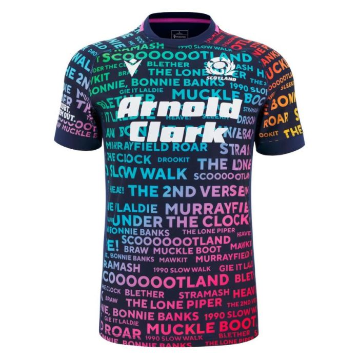Maillot Rugby Entraînement Écosse 2025/2026 - Macron
