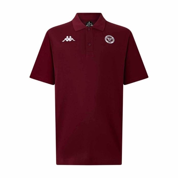 Polo Rugby LA84 Banda Union Bordeaux Bègles Rouge 2025/2026 - Kappa