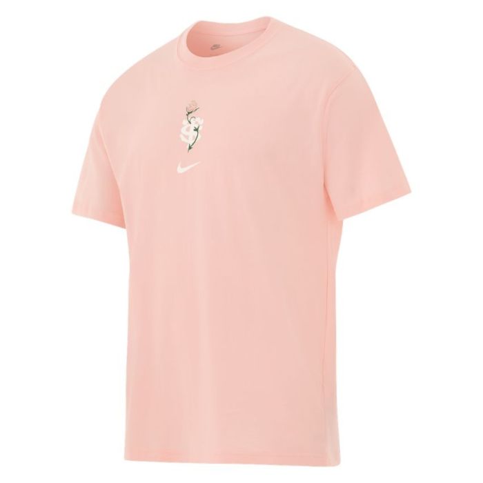 Tee-shirt Nike Stade Toulousain rose pâle motif floral devant