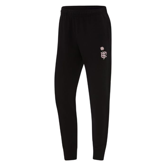 Pantalon noir Stade Toulousain Nike Rose 2026 motif floral brodé