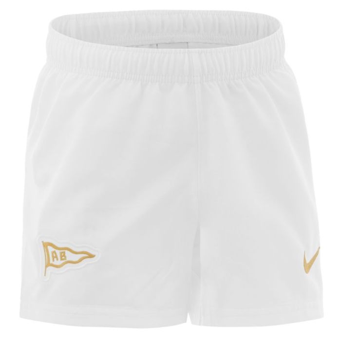 Short blanc Aviron Bayonnais enfant Nike Stadium face avant