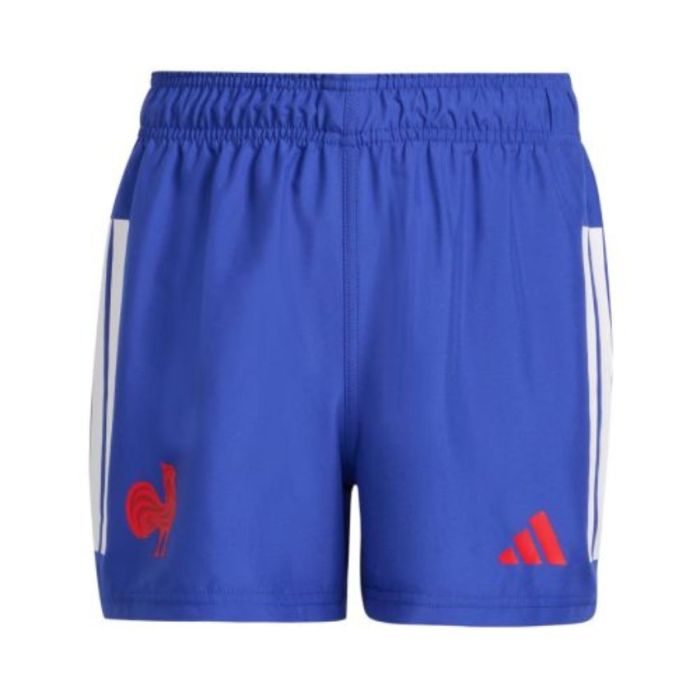 Short Rugby Extérieur Enfant France 2025/2026 - Adidas