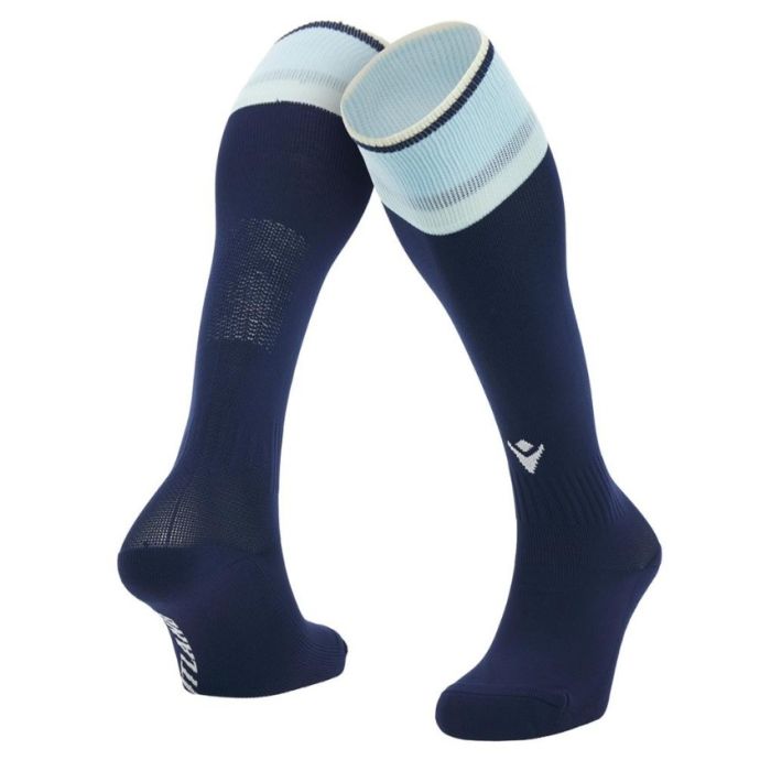 Chaussettes rugby junior jaune noir SRU Macron domicile 2026/2027