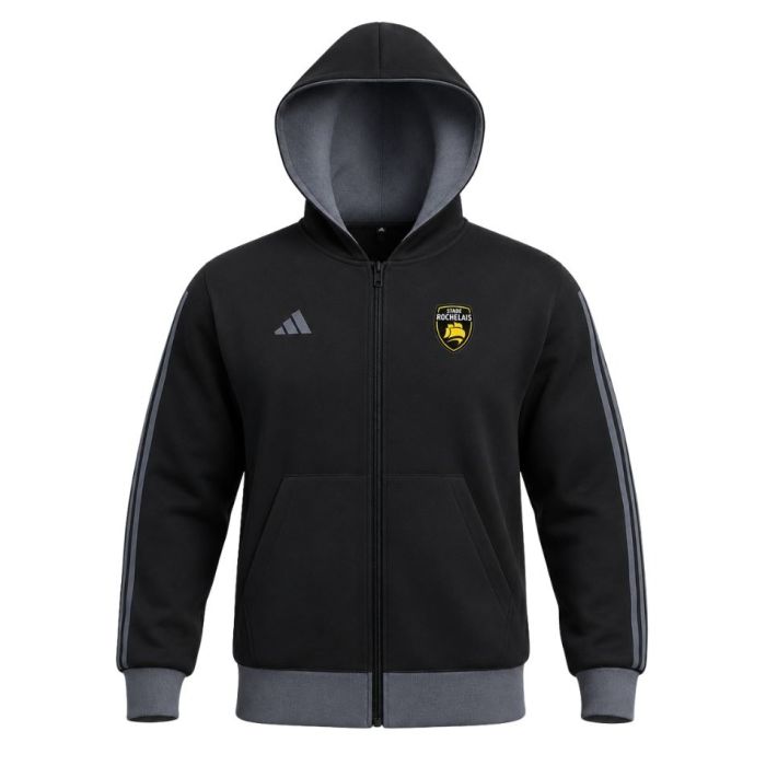 Sweat à Capuche Zippé Rugby La Rochelle - Adidas