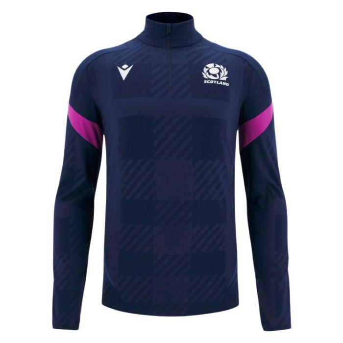 Sweat Rugby 1/4 Zip Supporter Ecosse 2025/2026 - Macron