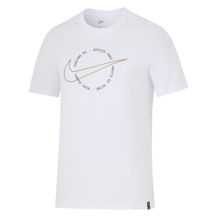 T-Shirt Rugby Graphic Tee Racing 92 Blanc – Nike
