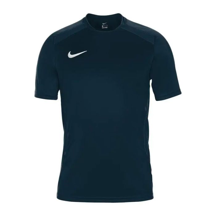 T-shirt Rugby Entrainement Manche Courte Bleu Marine - Nike 