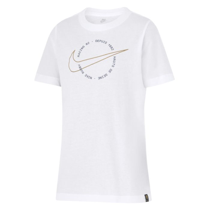 T-Shirt Rugby Enfant Racing 92 blanc – Nike
