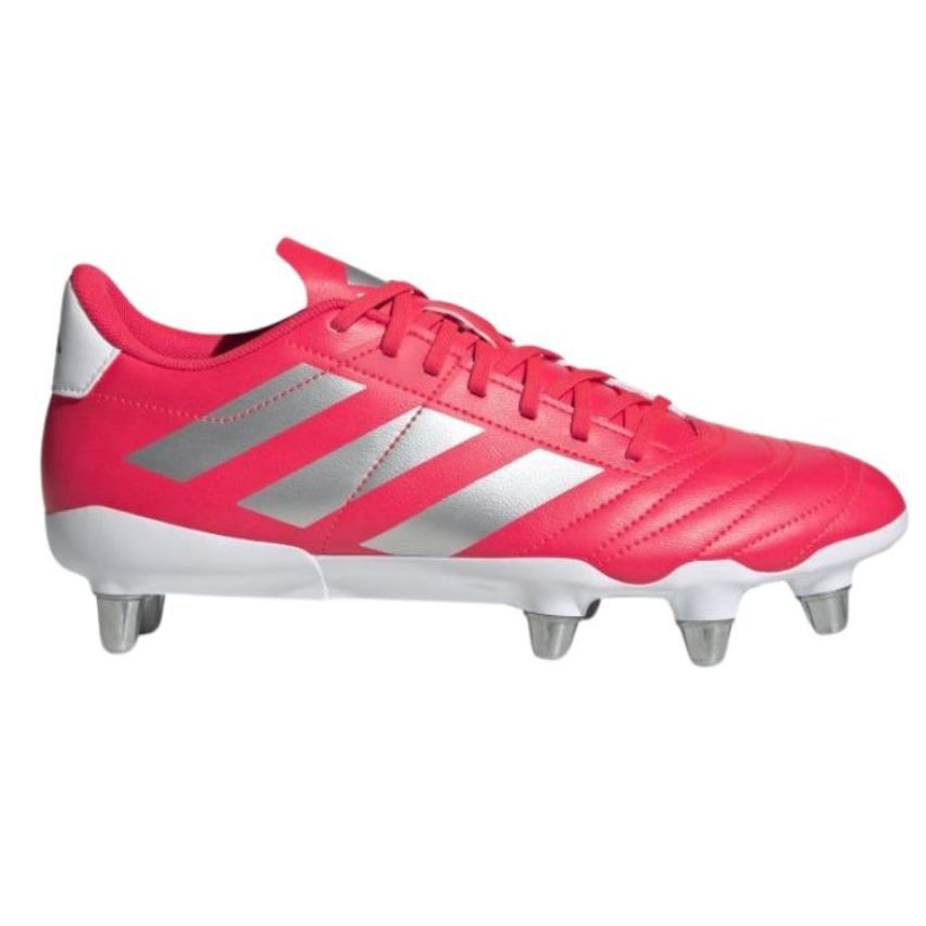Chaussures Rugby Kakari (SG) Crampons Vissés Terrain Gras Rose - Adidas