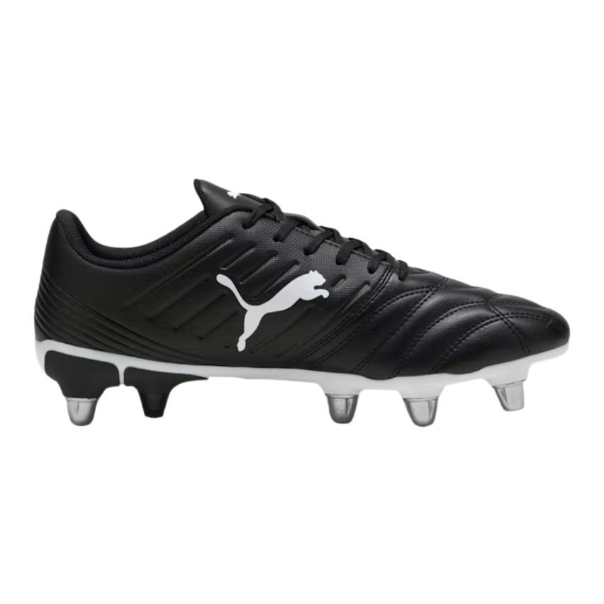 Chaussures Rugby Puma Avant Crampons Vissés Noir Terrain Gras - Puma