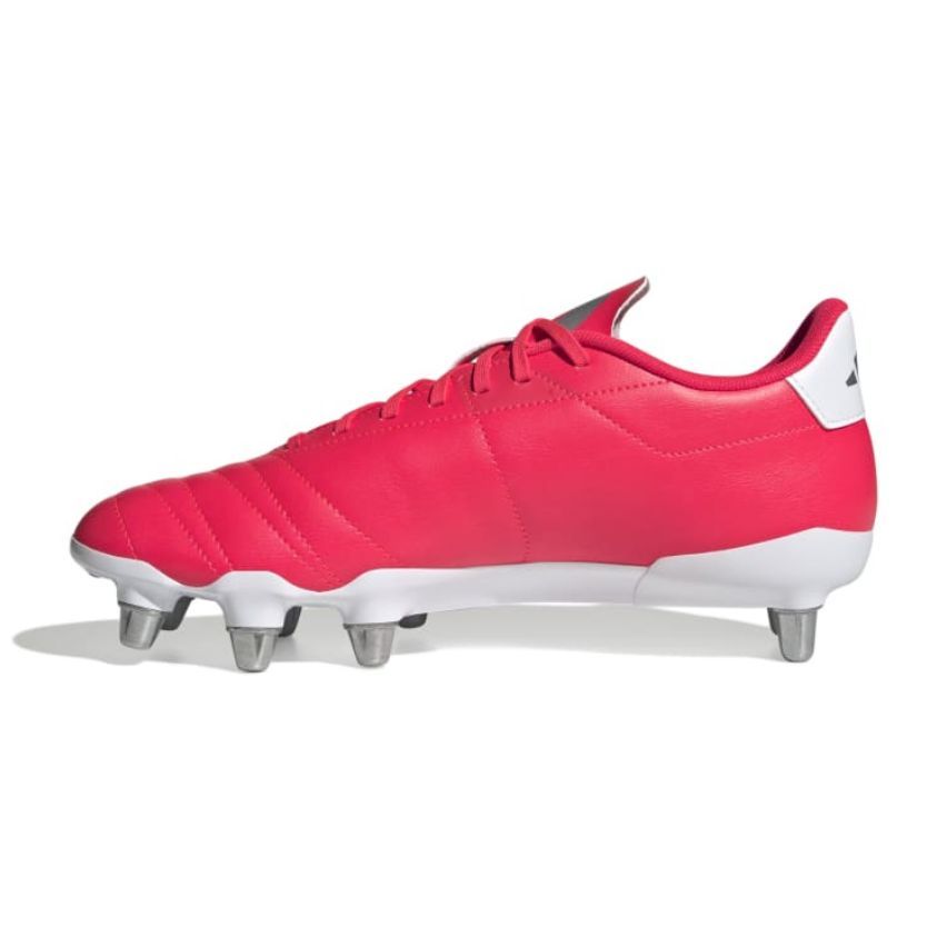 Chaussures Rugby Kakari (SG) Crampons Vissés Terrain Gras Rose - Adidas