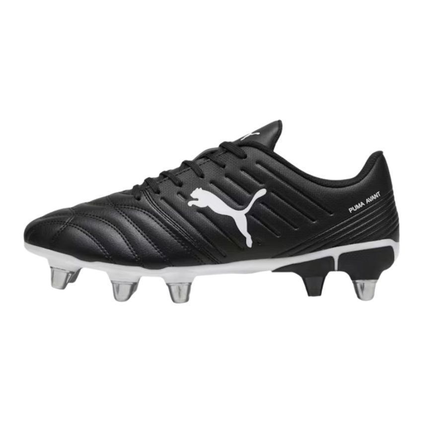 Chaussures Rugby Puma Avant Crampons Vissés Noir Terrain Gras - Puma