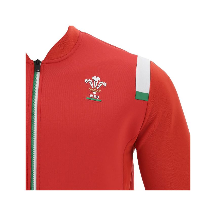 Manav Macron Wales Official WRU Warm Grip Gloves Smartphone Touch From