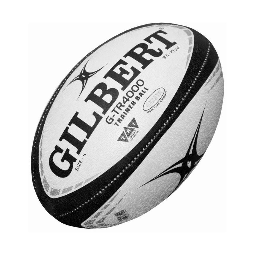 Ballon Entraînement Rugby G-TR4000 T4 Noir - Gilbert