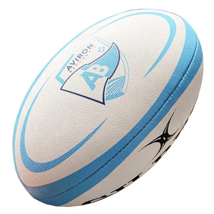 Ballon rugby replica Aviron Bayonnais Taille 5 - Gilbert