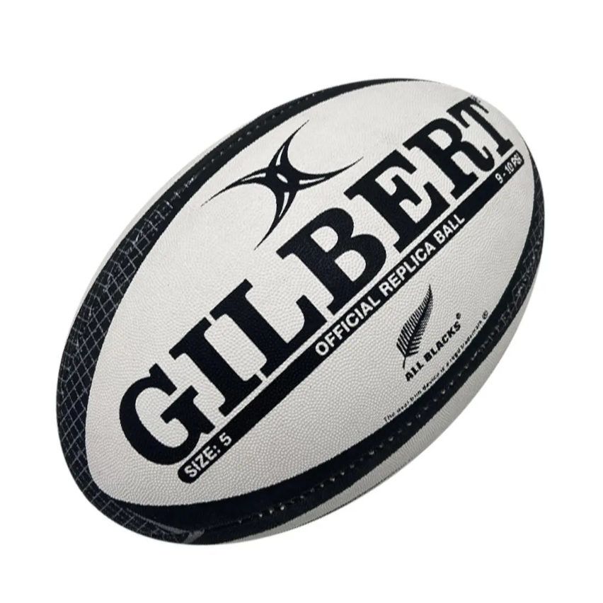 Ballon Rugby Replica All Blacks Taille 5 - Gilbert