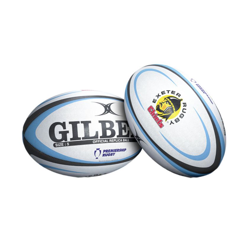 Ballon Rugby Replica Exeter Chiefs Taille 5 2024/2025 - Gilbert