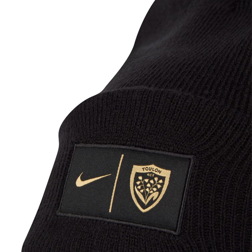 Bonnet Rugby RC Toulon Noir Coupe d'Europe 2024/2025 - Nike