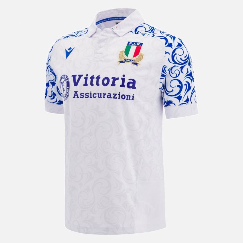 Maillot extérieur Fédération Italienne de Rugby 2024/25 - Macron