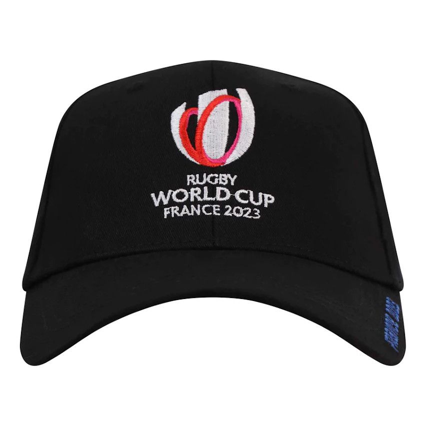 Casquette Rugby Coupe du Monde Rugby France 2023 Noire - Sportfolio