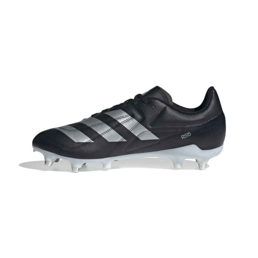 Chaussures Rugby RS15 (SG) Hybrides Tout Terrain Noir - Adidas