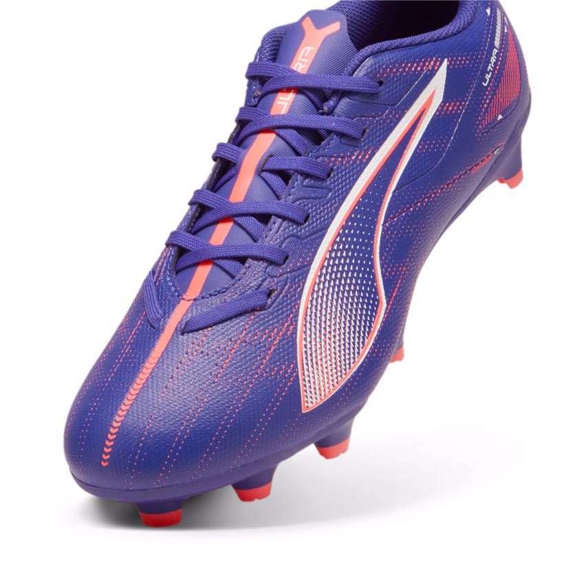 Chaussures Rugby Ultra 5 Play FG/AG Crampons Moulés Terrain Sec Violet - Puma