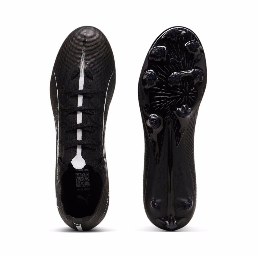 Chaussures rugby ULTRA 5 MATCH FG/AG crampon moulées noir - Puma