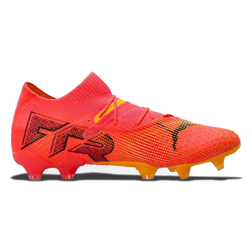 Chaussures Rugby Future 7 Ultimate FG Terrain Sec Rose Orange Puma boutique rugby