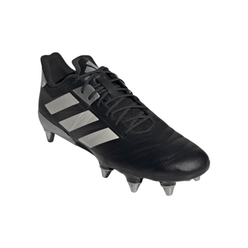 Chaussures Rugby Kakari SG Crampons Vissés Terrain Gras Noir - Adidas
