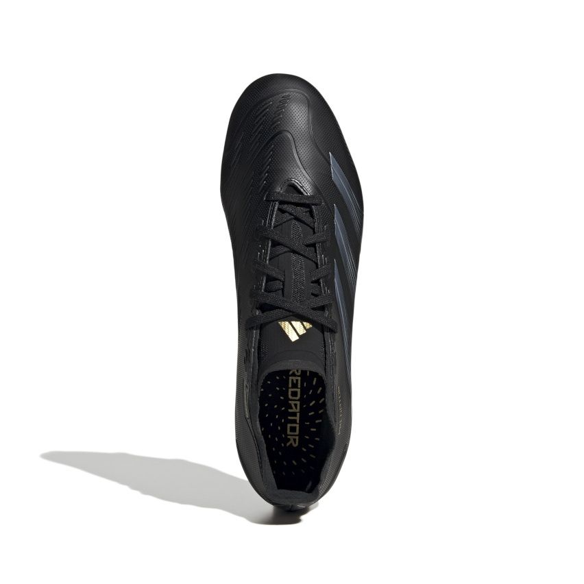 Chaussure Rugby Predator League FG Crampons Moulés Terrain Sec Noir - Adidas