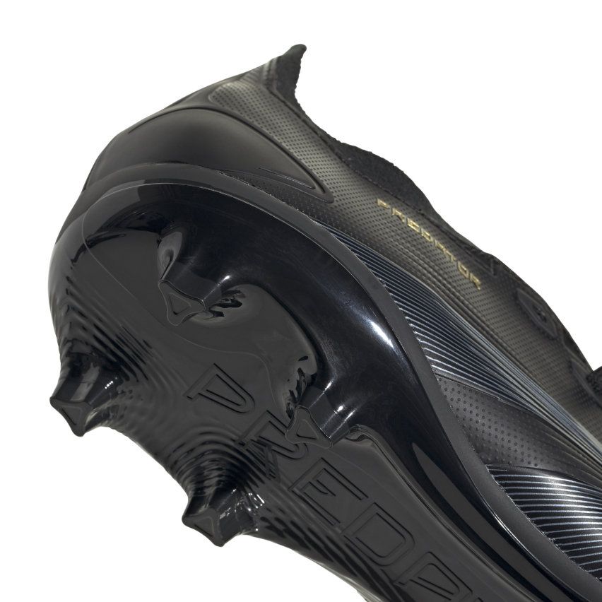 Chaussure Rugby Predator League FG Crampons Moulés Terrain Sec Noir - Adidas