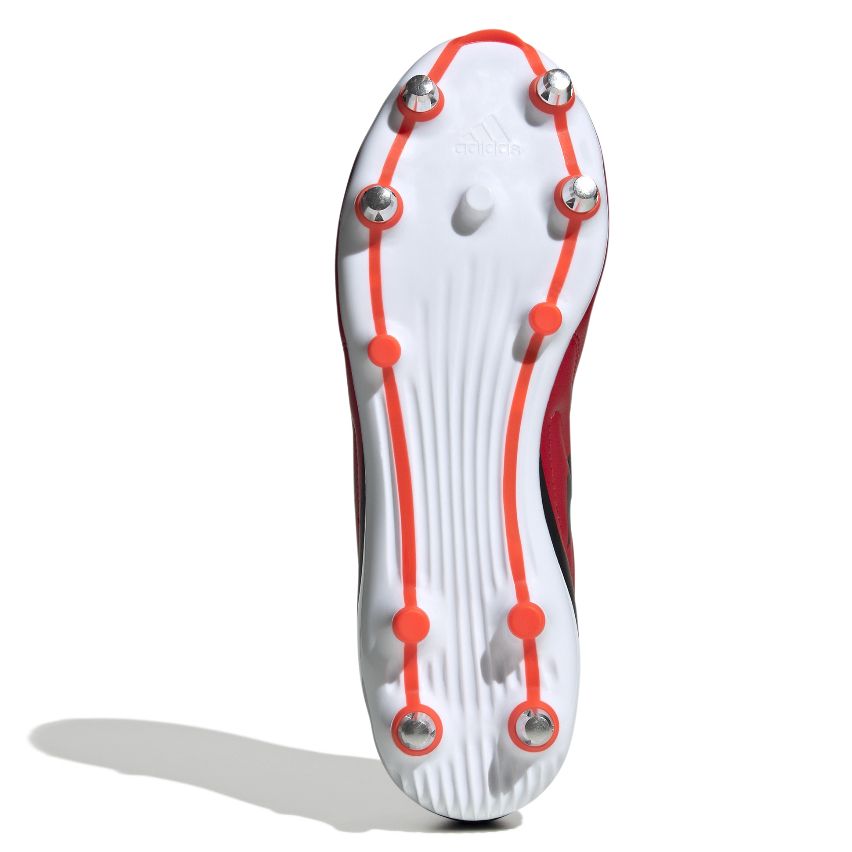 Chaussures De Rugby RS15 SG Crampons Hybrides Tout Terrain  Rouge - Adidas