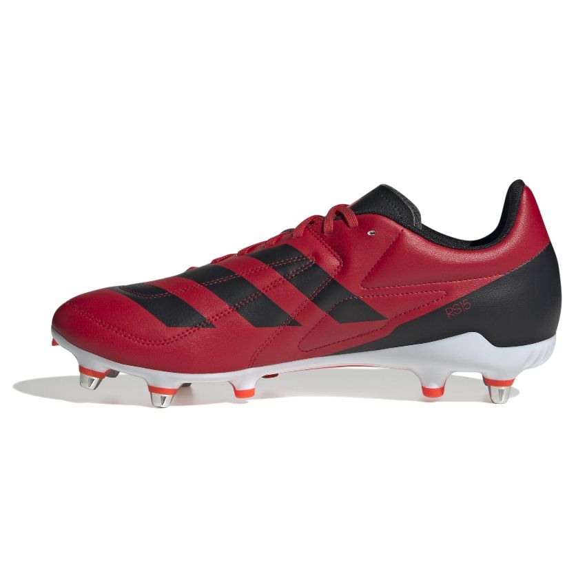 Chaussures De Rugby RS15 SG Crampons Hybrides Tout Terrain  Rouge - Adidas
