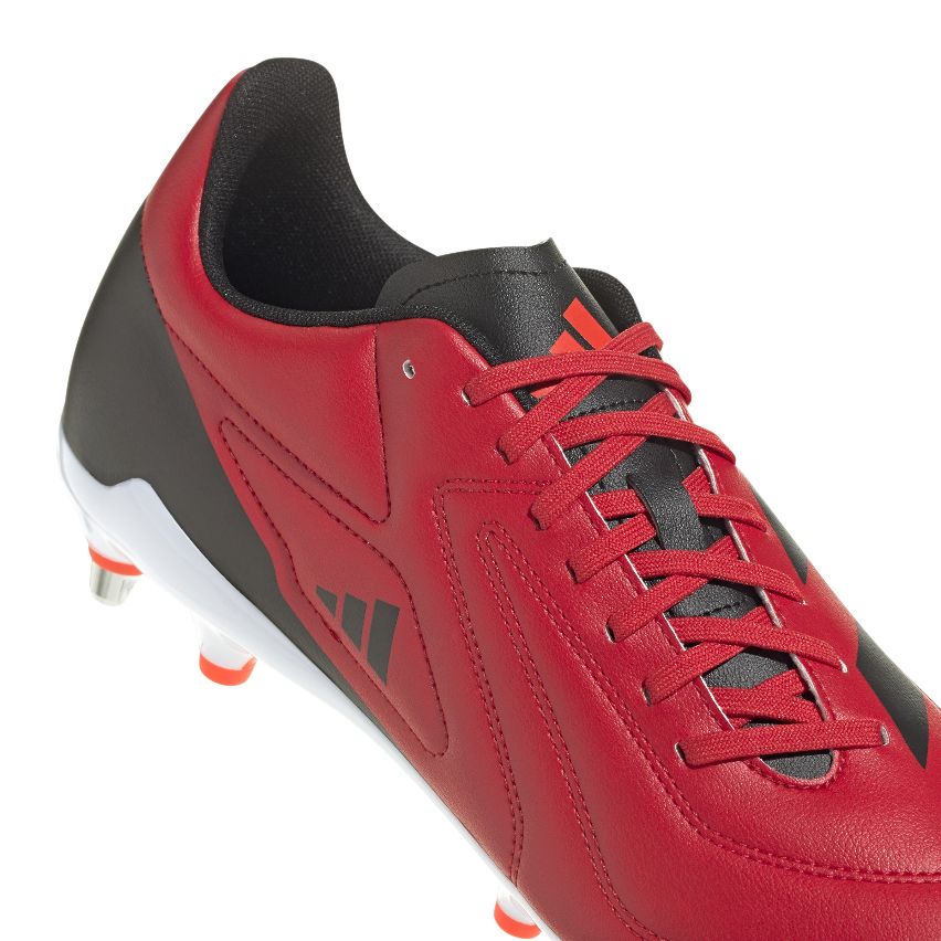 Chaussures De Rugby RS15 SG Crampons Hybrides Tout Terrain  Rouge - Adidas