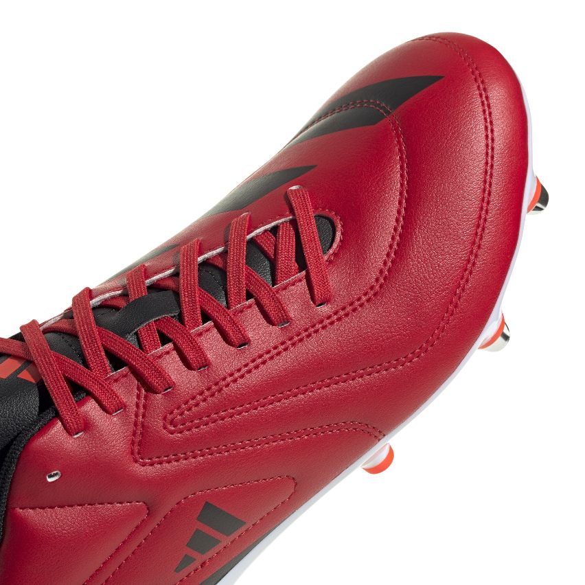 Chaussures De Rugby RS15 SG Crampons Hybrides Tout Terrain  Rouge - Adidas