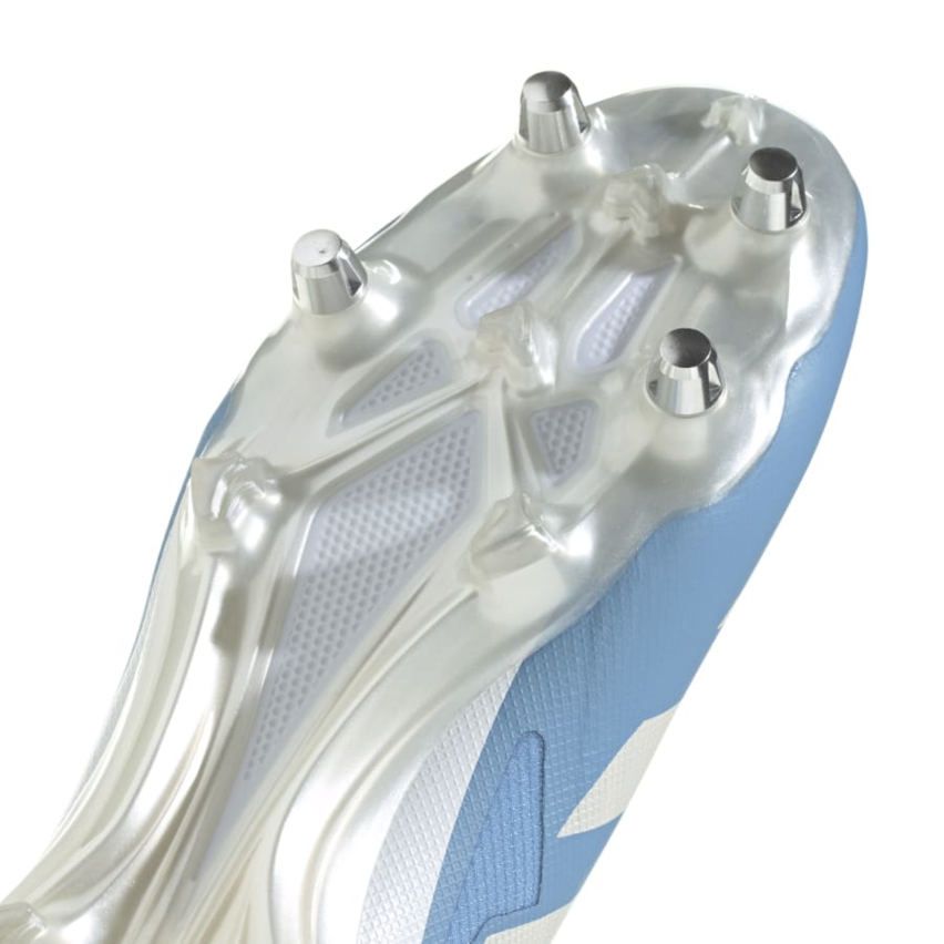 Chaussures Rugby RS15 Pro SG Crampons Hybrides Tout Terrain Bleu Ciel - Adidas