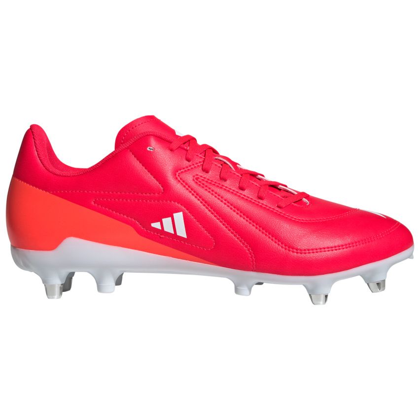 Chaussures Rugby RS15 (SG) Crampons Hybrides Tout Terrain Rouge et
