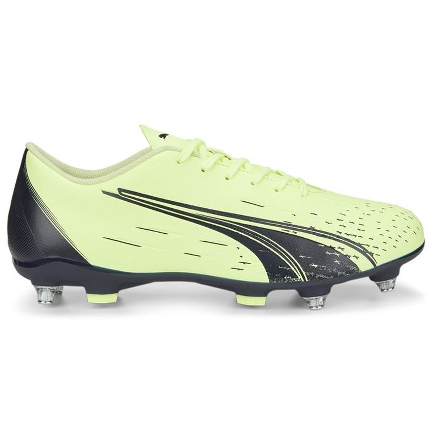 Rugby Ultra Play Vert / Noir Crampons Hybrides Terrain Mixte | boutique-rugby.com