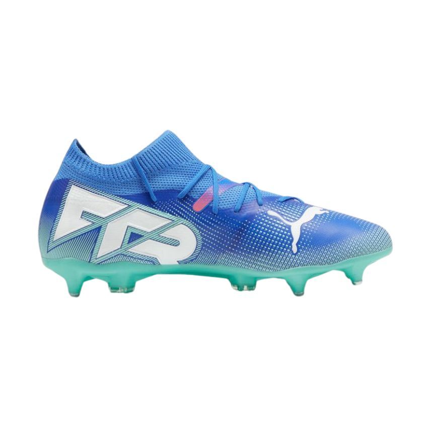 Chaussures Rugby Future 7 Match MxSG Crampons Hybrides Tout Terrain Bleu - Puma