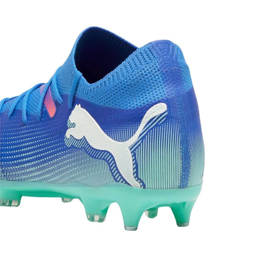 Chaussures Rugby Future 7 Match MxSG Crampons Hybrides Tout Terrain Bleu - Puma