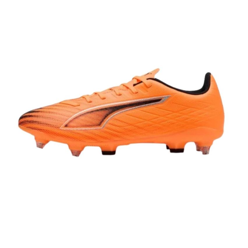 Chaussures Rugby Hybrides Ultra 6 Play MxSG Heat Fire Black - Terrain Gras - Puma