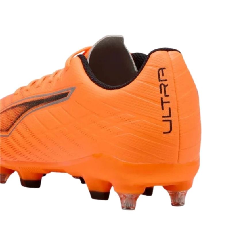 Chaussures Rugby Hybrides Ultra 6 Play MxSG Heat Fire Black - Terrain Gras - Puma